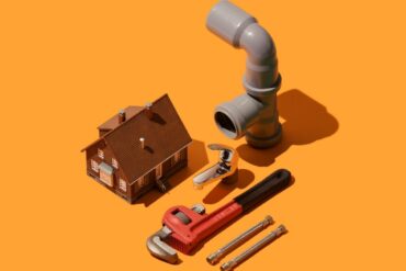 Plumbing tools concept