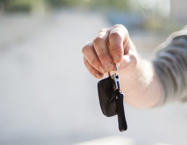 Man Handling Car Keys