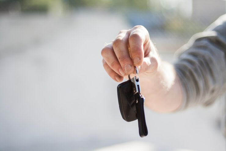 Man Handling Car Keys